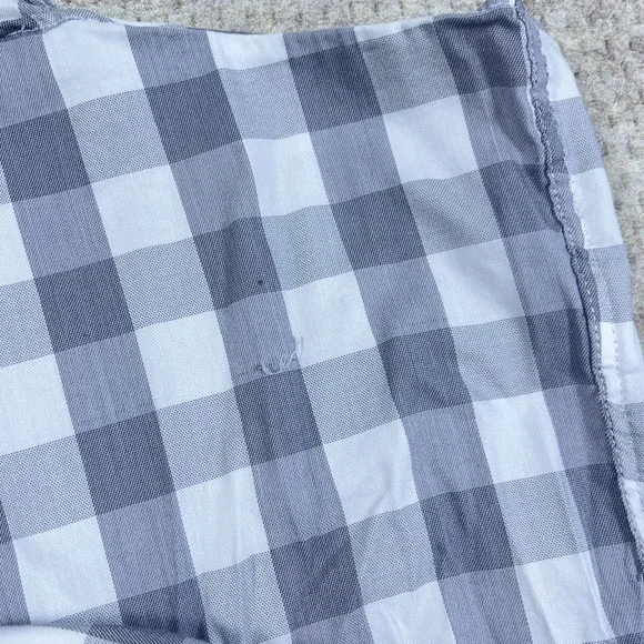 Faherty Shirt Men XXL 2XL Grey Check Plaid Button Up Cotton Dress Casual Adult * - Picture 11 of 16